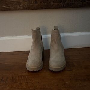 DV by Dolce Vita Beige Ankle Booties